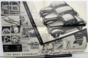 1936 Plymouth Dealer Sales Brochure Folder New Business Models Floating Power