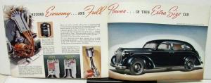 1938 Plymouth Dealer Color Sales Brochure De Luxe Models The Jubilee 10th Anniv