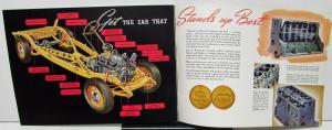 1938 Plymouth Dealer Color Sales Brochure De Luxe Models The Jubilee 10th Anniv