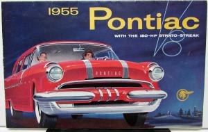 1955 Pontiac Canadian sales Brochure Star Chief Chieftain 860 870