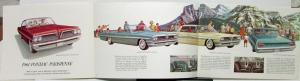 1961 Pontiac Canadian Sales Brochure Parisienne Laurentian Strato-Chief