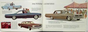 1961 Pontiac Canadian Sales Brochure Parisienne Laurentian Strato-Chief