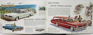 1961 Pontiac Canadian Sales Brochure Parisienne Laurentian Strato-Chief