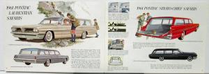 1961 Pontiac Canadian Sales Brochure Parisienne Laurentian Strato-Chief