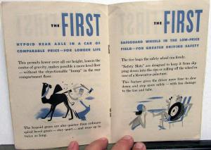 1942 Plymouth Dealer Sales Brochure Features and Engineering Firsts By Plymouth