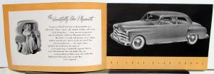 1950 Plymouth Dealer Sales Brochure Deluxe & Special DeLuxe Models Woody