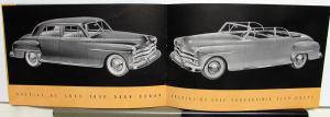 1950 Plymouth Dealer Sales Brochure Deluxe & Special DeLuxe Models Woody