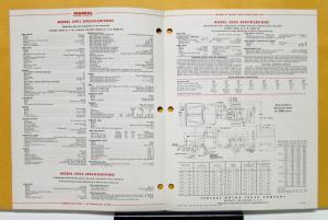 1952 Federal Truck Model 2901 2902 2904 Sales Brochure & Specifications