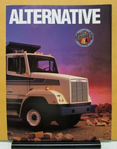 1986 Freightliner Truck The Modern Alternative Sales Brochure