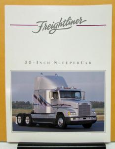 1992 Freightliner Truck Model FLD112 58 Inch Sleeper Cab Sales Brochure