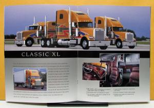 2000 Freightliner Series Century Columbia Argosy Classic Condor Sales Brochure