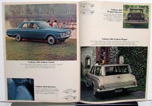 1965 Plymouth Dealer Color Sales Brochure Fury Belvedere Barracuda Valiant