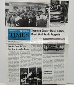 1967 Chrysler Plymouth Times Dealer Paper 1968 Road Runner Art Showroom Glass