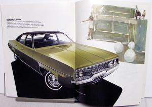 1972 Plymouth Satellite Road Runner GTX Sebring Dealer Sales Brochure