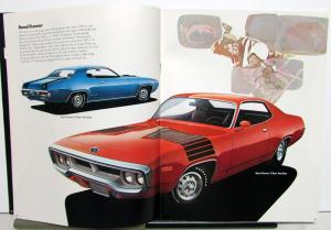 1972 Plymouth Satellite Road Runner GTX Sebring Dealer Sales Brochure