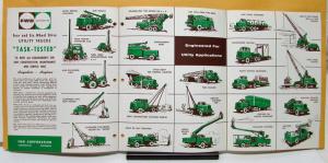 1956 FWD Model Four & Six Wheel Drive Trucks Sales Folder