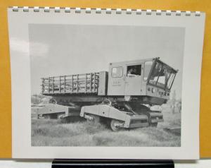 1955 FWD Truck Model XM357 MM-1 XM401 Military Teracruzer Research & Design