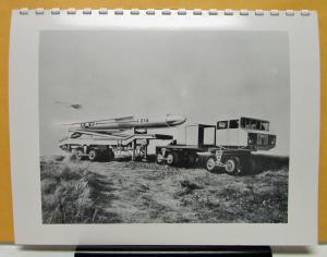 1955 FWD Truck Model XM357 MM-1 XM401 Military Teracruzer Research & Design