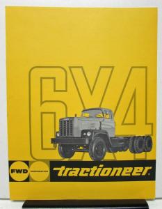 1960 1961 1962 1963 1964 1965 FWD Truck 6x4 Tractioneer Folder & Specifications