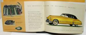 1948 Oldsmobile Dealer Color Prestige Sales Brochure 98 Series Futuramic