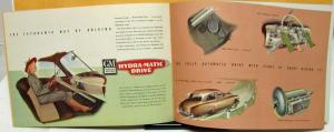 1948 Oldsmobile Dealer Color Prestige Sales Brochure 98 Series Futuramic