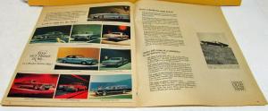 1966 Oldsmobile Dealer Sales Brochure Special Report Toronado Newspaper Style