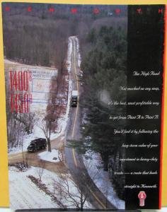 1992 1993 1994 Kenworth Truck Model T400B T450B Sales Brochure