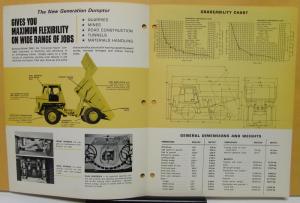 1970 1971 Koehring Truck Model 2460 Sales Brochure and Specifications