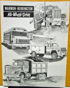 1984 Marmon-Herrington All Wheel Drive Sales Brochure