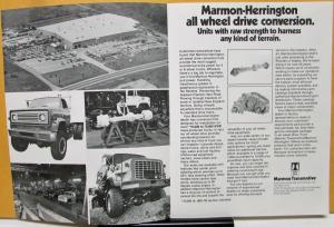 1984 Marmon-Herrington All Wheel Drive Sales Brochure