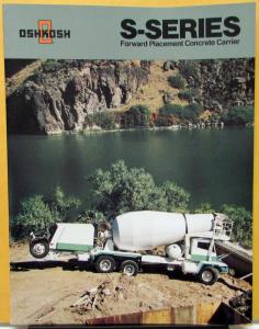 1980 1981 1982 1983 1984 1985 OSHKOSH Truck S Series Sales Brochure