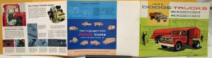 1959 Dodge Heavy Duty Trucks Models 800 & 900 Color Sales Folder Original