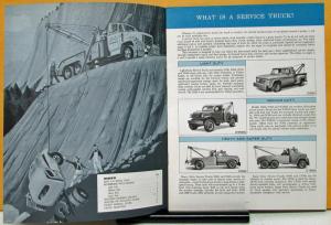 1964 Dodge Service Trucks D W & WM  Model Sales Brochure Original Wrecker