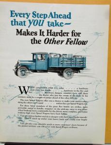 1927 REO Speed Wagon Truck Sales Brochure Hardware Store