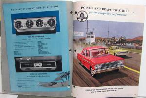 1965 Ford Accessories Sales Brochure Thunderbird Mustang Fairlane Falcon Trucks