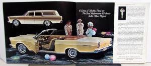 1965 Ford Full Size Total Performance Sales Brochure Galaxie Custom 500