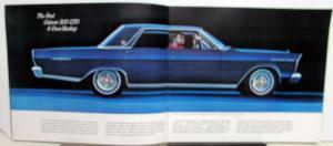 1965 Ford Full Size Total Performance Sales Brochure Galaxie Custom 500