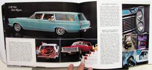 1965 Ford Full Size Total Performance Sales Brochure Galaxie Custom 500