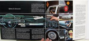 1965 Ford Full Size Total Performance Sales Brochure Galaxie Custom 500