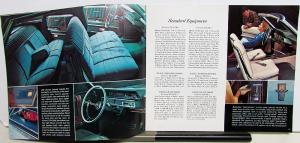 1965 Ford Full Size Total Performance Sales Brochure Galaxie Custom 500