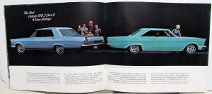 1965 Ford Full Size Total Performance Sales Brochure Galaxie Custom 500