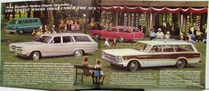 1966 Ford Wagons Sales Brochure Fairlane Falcon