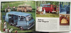 1966 Ford Wagons Sales Brochure Fairlane Falcon