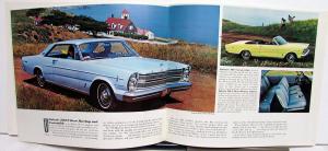 1966 Ford Full Size Sales Brochure Galaxie LTD Custom 500 Country Squire