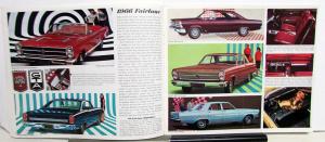 1966 Ford Sales Brochure Full Size Fairlane Falcon Mustang Thunderbird Revised