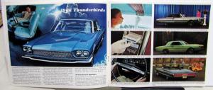 1966 Ford Sales Brochure Full Size Fairlane Falcon Mustang Thunderbird Revised