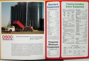 1968 Dodge Farm Trucks Pickup Stake Chassis Cab Sales Brochure Original