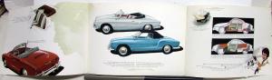 1961 Volkswagen Dealer Sales Brochure VW Karmann Ghia Cabriolet Convertible