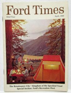 1969 Ford Times April 62nd Year Special Section Fords Recreation Fleet