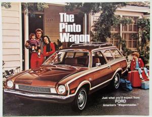 1972 Ford Pinto Wagon Sales Folder